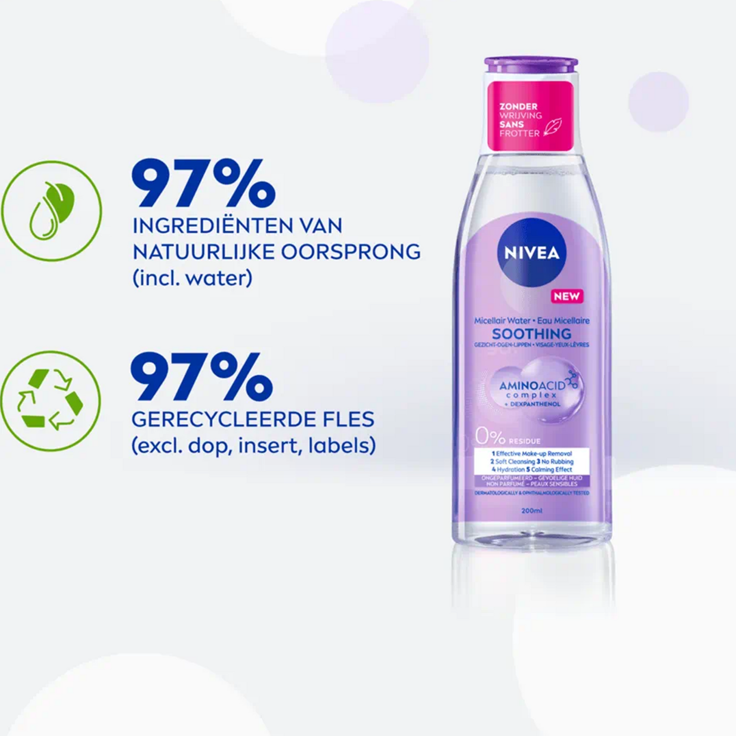 Nivea Soothing Micellair Water 200 mL