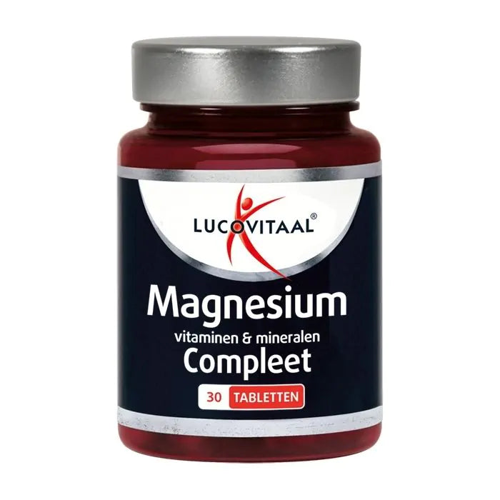 Magnesium, Vitaminen & Mineralen Compleet 30 tabletten