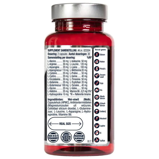 Alle 22 Aminozuren Compleet 60 capsules