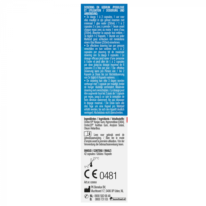 Obesimed Forte 10 kg of meer overgewicht 42 capsules