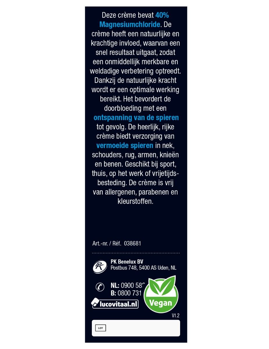 Magnesium Crème 75 ml