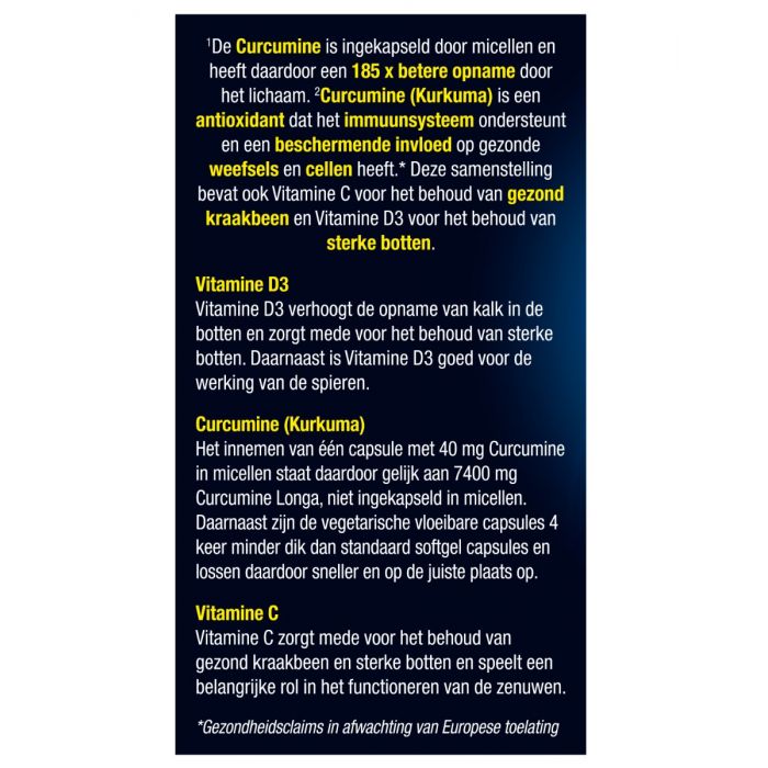 Kurkuma capsules X-tra Krachtig