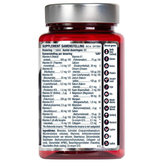 Collageen Multi Vitaminen en Mineralen Compleet