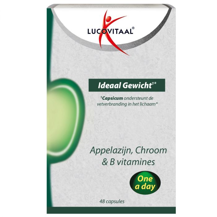 Ideaal Gewicht Appelazijn 48 capsules