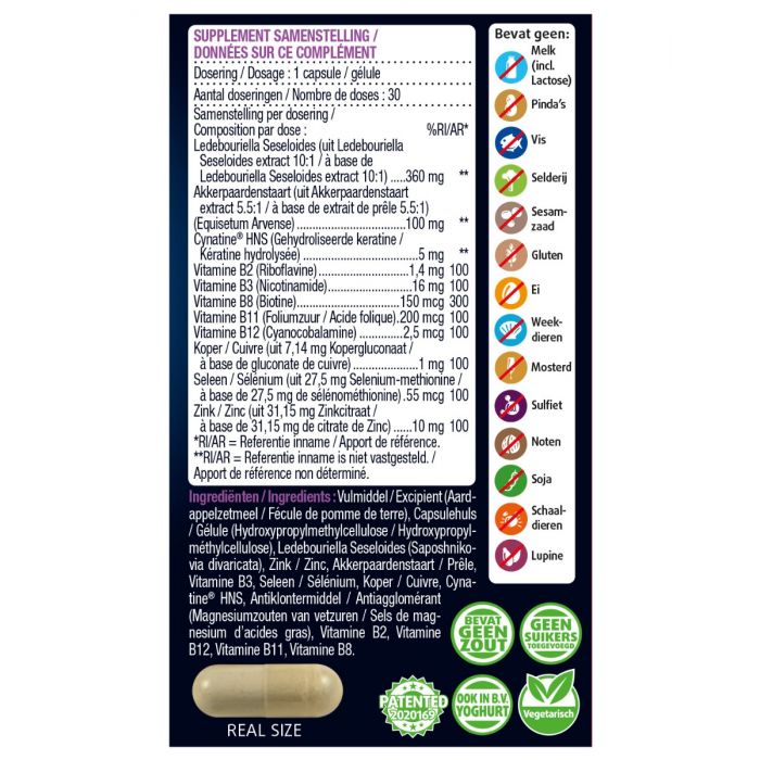 Haar Volume 30 capsules