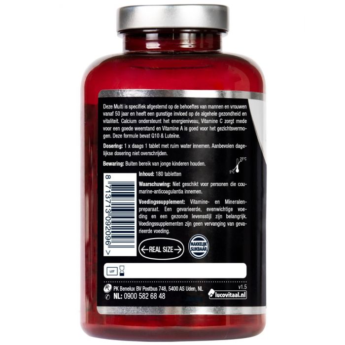 Multi A-Z 65+ tabletten