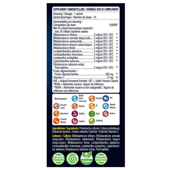 Pre-& Probiotica 10 Sachets