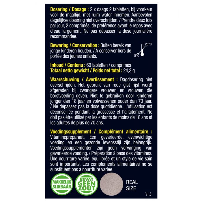 Zwarte Knoflook Forte 60 tabletten