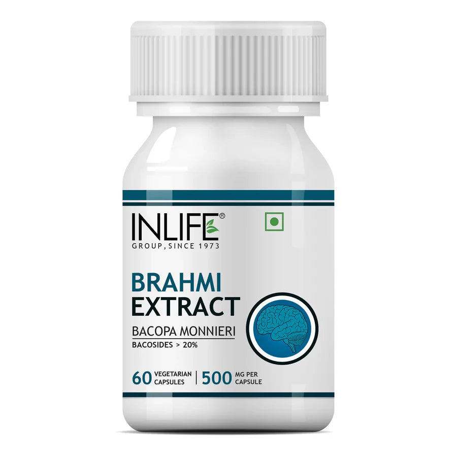 INLIFE Brahmi Capsules 500mg