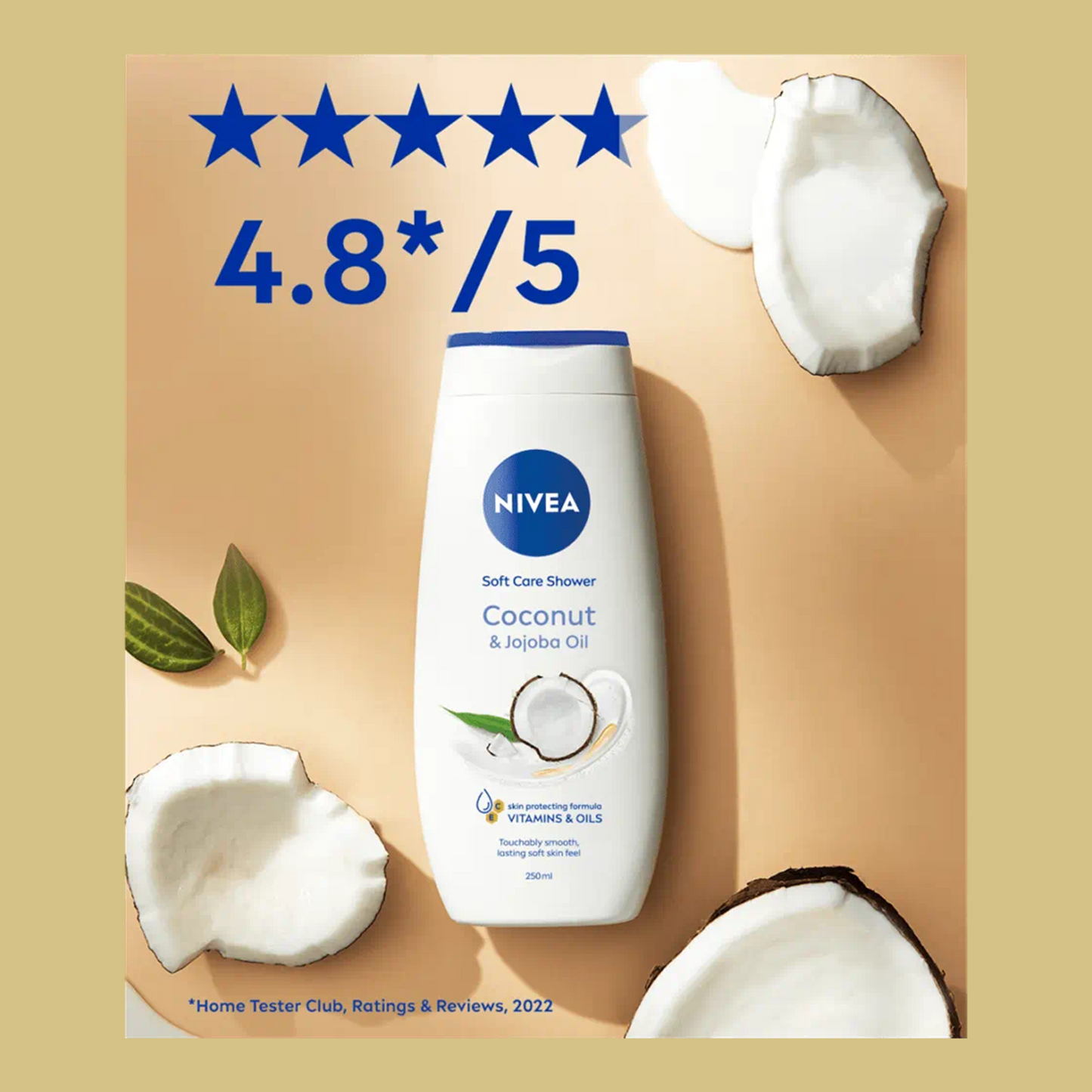 Nivea Shower Coconut & Jojoba Oil Shower Cream
