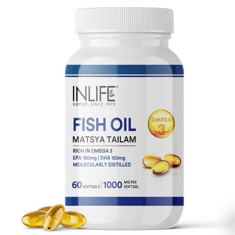 INLIFE FISH OIL, OMEGA 3
