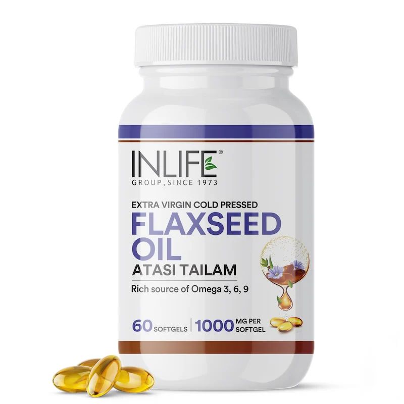 INLIFE FLAXSEED OIL, OMEGA 3, 6, 9