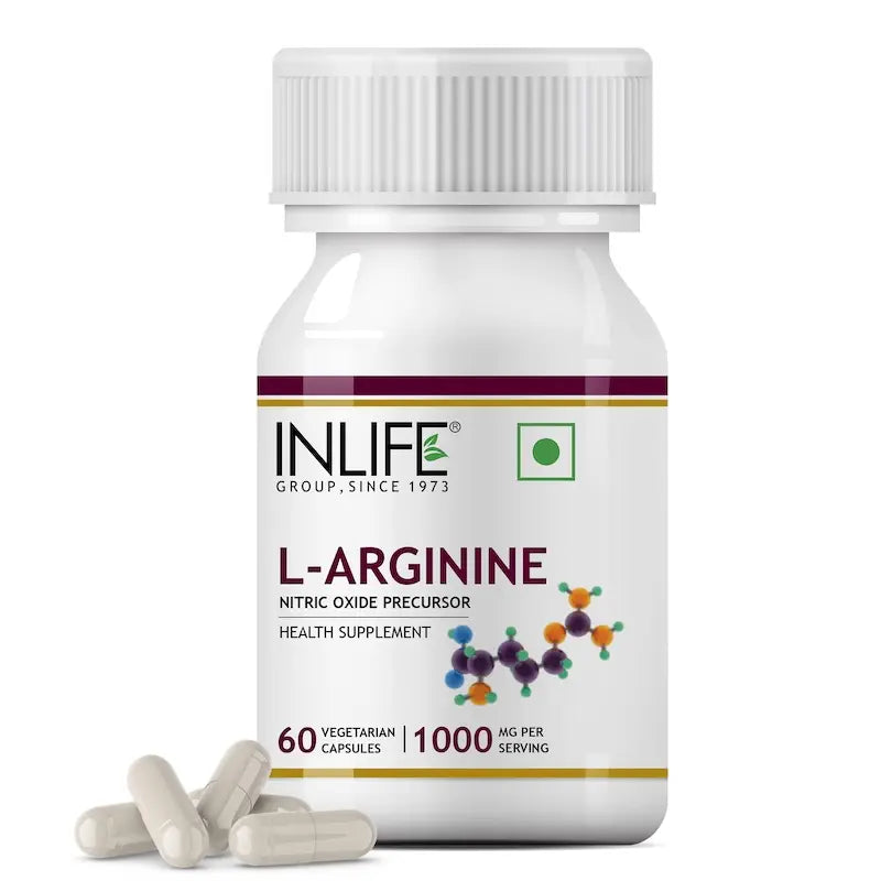 INLIFE L Arginine Capsules 1000mg