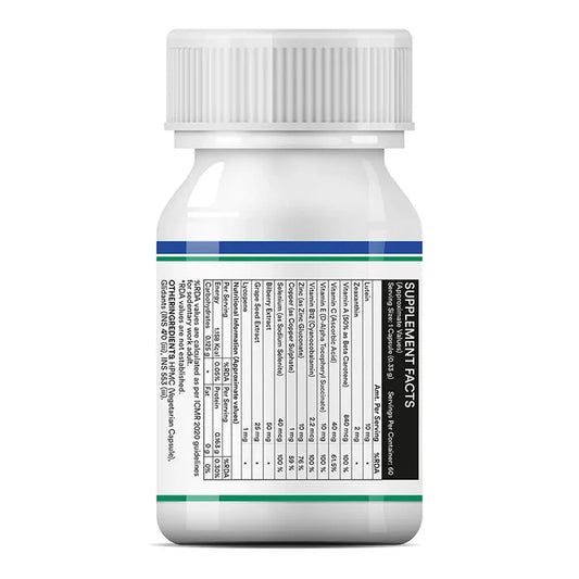 Eye Health Supplement met Bosbes en Zeaxanthine | Vegetarische Capsules