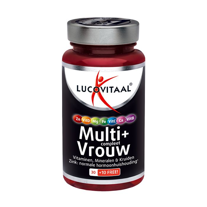 Multivitamine Vrouw 40 Tabletten