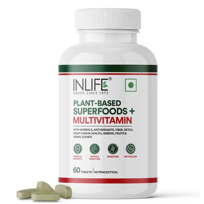INLIFE Plant Based Multivitamins