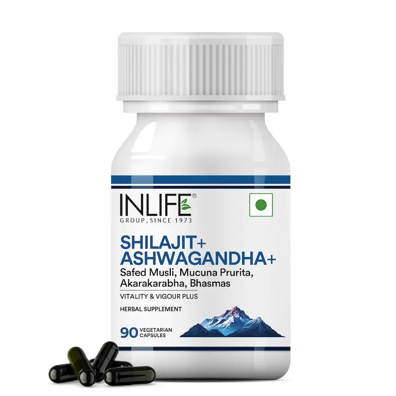 INLIFE Shilajit with Ashwagandha
