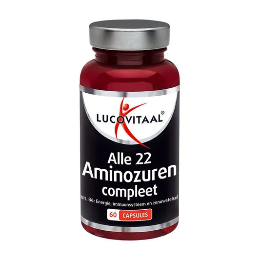 Alle 22 Aminozuren Compleet 60 capsules
