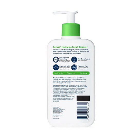 CeraVe Hydrating Facial Cleanser