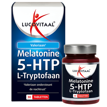 Melatonine 5 HTP L-Tryptofaan 30 tabletten