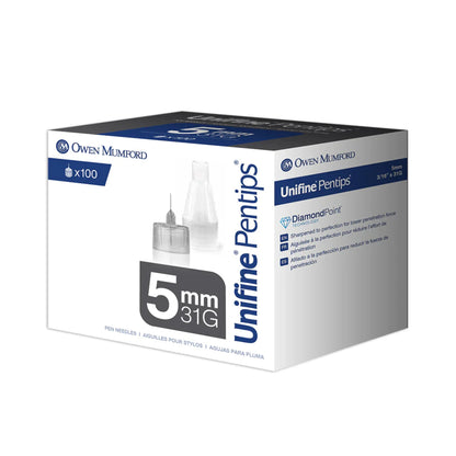 Insuline penfill naalden 4, 5, 6 mm