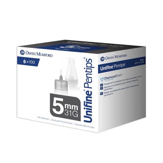 Insuline penfill naalden 4, 5, 6 mm