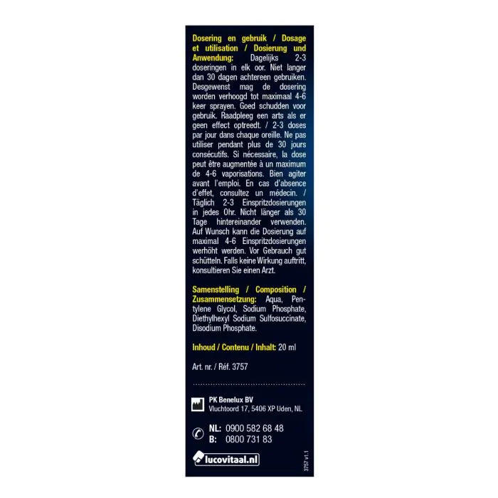 Oorspray 20 ml