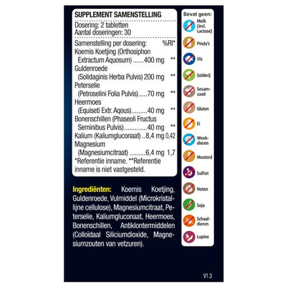 Vochtbalans tabletten 60 tabletten