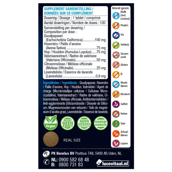 Nachtrust Tabletten 100 tabletten