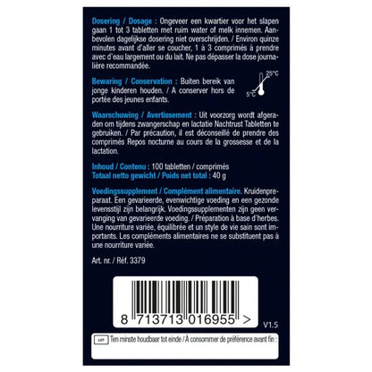 Nachtrust Tabletten 100 tabletten
