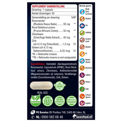 Prostaat Potentie & Urinewegen 30 capsules