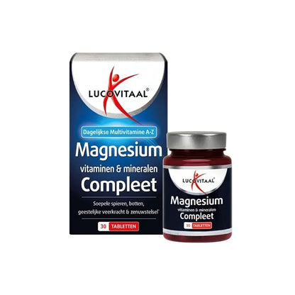 Magnesium, Vitaminen & Mineralen Compleet 30 tabletten