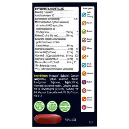 Leverreiniging 60 capsules