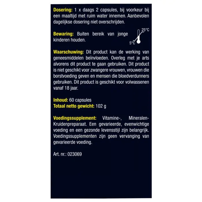 Leverreiniging 60 capsules
