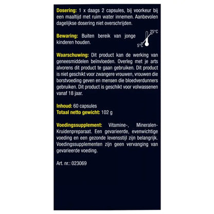 Leverreiniging 60 capsules