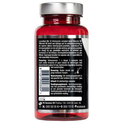 Alle 22 Aminozuren Compleet 60 capsules