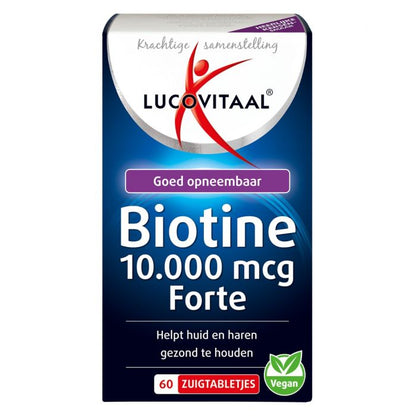 Biotine 10.000 mcg Forte 60 zuigtabletten