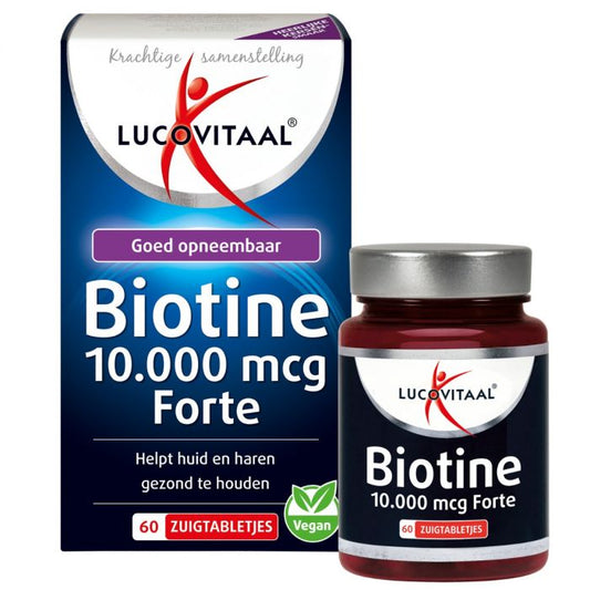 Biotine 10.000 mcg Forte 60 zuigtabletten
