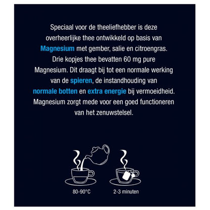 Magnesium thee 20 zakjes
