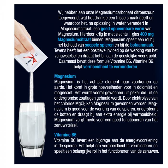 Magnesium Citraat 400 mg Forte