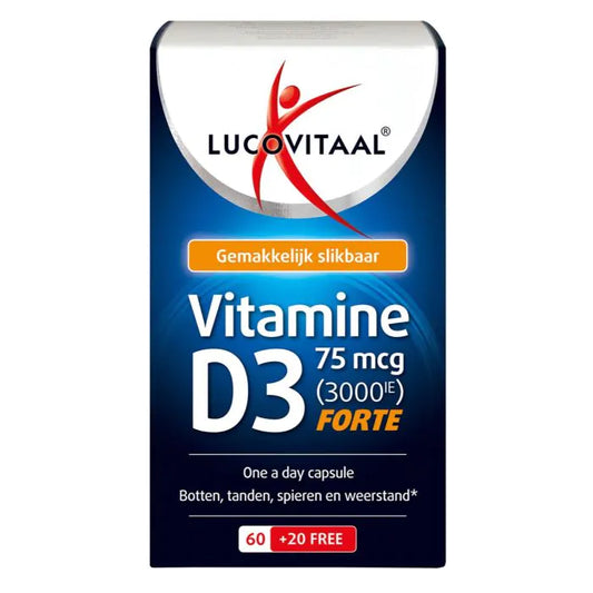 Vitamine D3 75 mcg 80 capsules