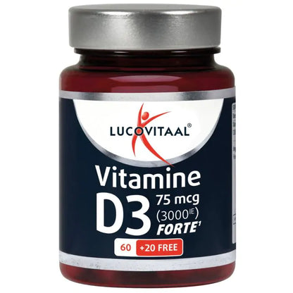 Vitamine D3 75 mcg 80 capsules