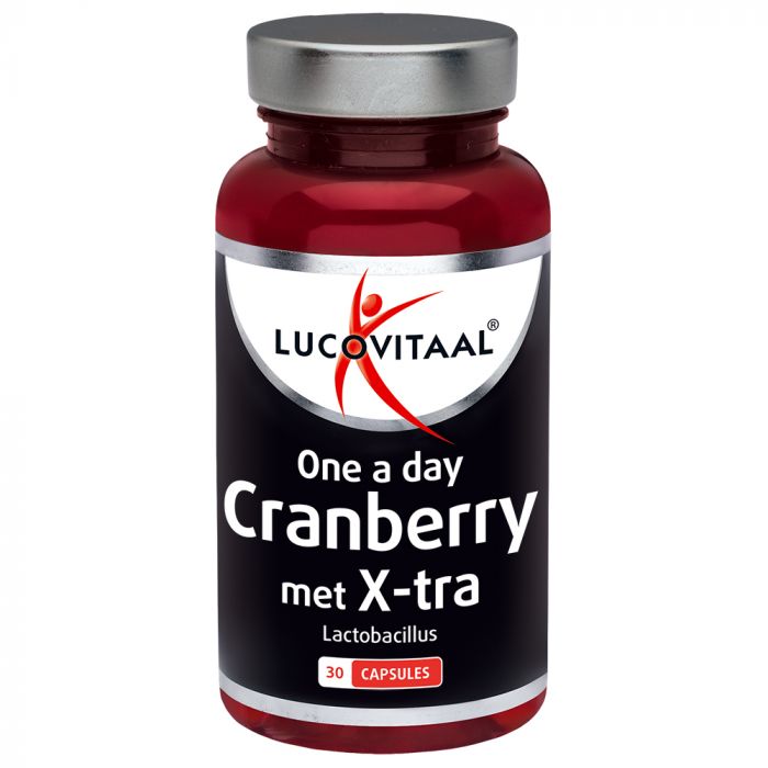 Cranberry met X-tra Lactobacillus 30 capsules