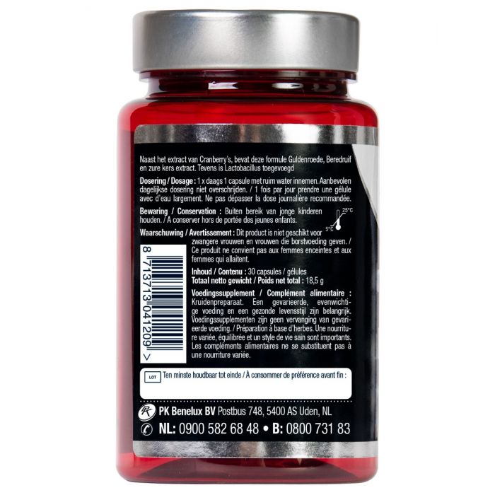 Cranberry met X-tra Lactobacillus 30 capsules