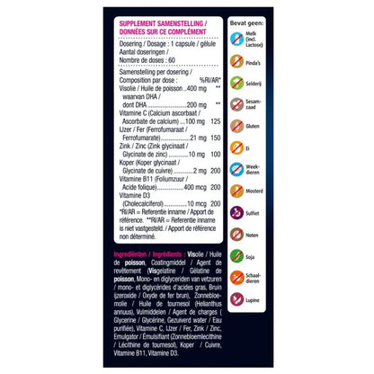 Vruchtbaarheid Support vrouw 60 softgels