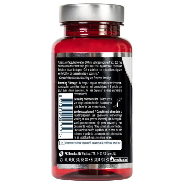 Valeriaan 200 mg 60 capsules