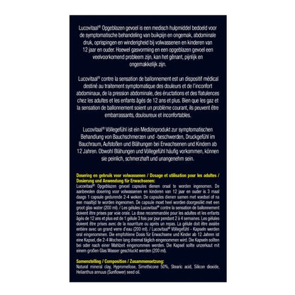 Opgeblazen gevoel capsules
