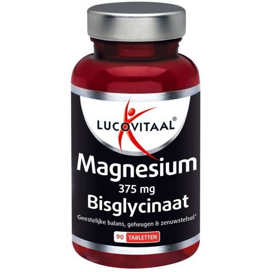 Magnesium 375 mg Bisglycinaat 90 tabletten