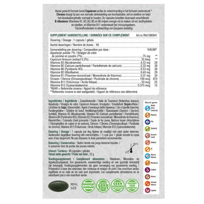Ideaal Gewicht Appelazijn 48 capsules