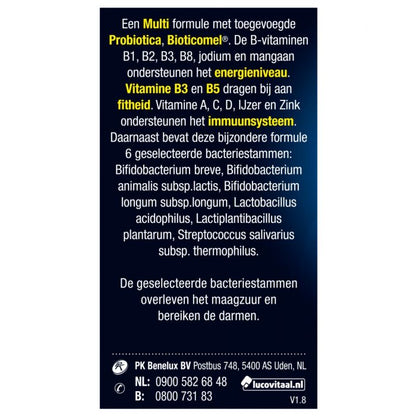 Probiotica Vitaminen & Mineralen Complex